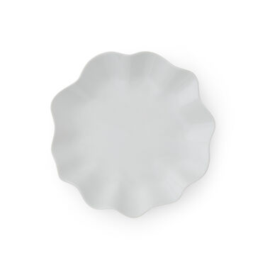 Sophie Conran Floret 11 Inch Dinner Plate, Dove Grey